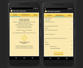 Aplikasi Mobile pengecekan saldo Online